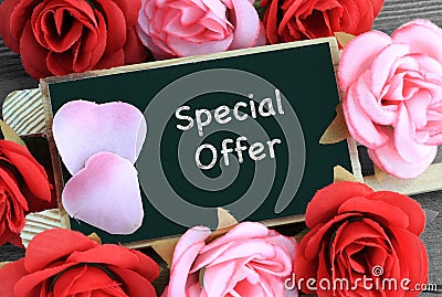 Special offer sign Stock Photo