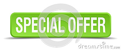 special offer button Vector Illustration