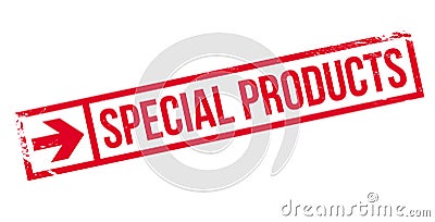 Special Products rubber stamp Vector Illustration