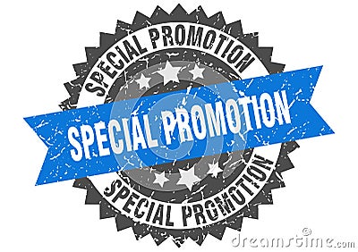 special promotion stamp. special promotion grunge round sign. Vector Illustration