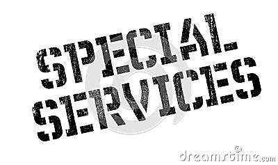 Special Services rubber stamp Vector Illustration