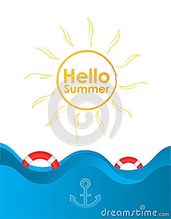 Special summer background Stock Photo