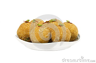 Besan Laddu Stock Photo