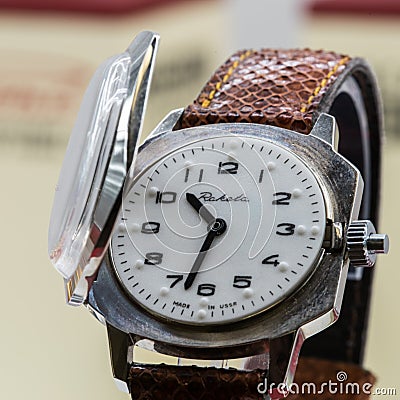 Special watches for the blind Editorial Stock Photo