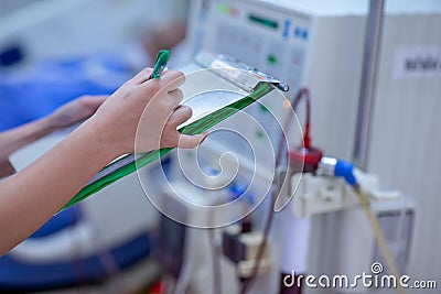 Dialysis Stock Photo