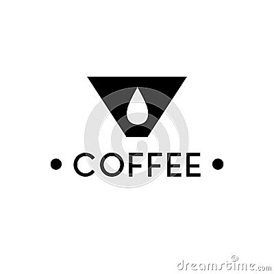 Speciality coffee logo icon, vector illustration Cartoon Illustration
