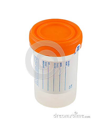 Specimen Jar Stock Photo