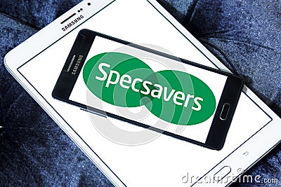 Specsavers company logo Editorial Stock Photo