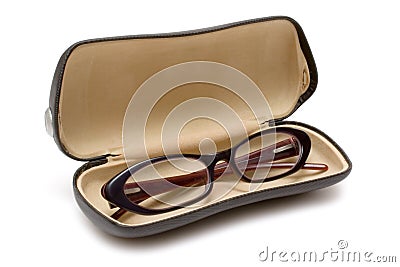 Spectacle Case Stock Photo