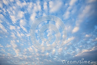 Spectacular sky filled with Clouds and with copy space Stock Photo