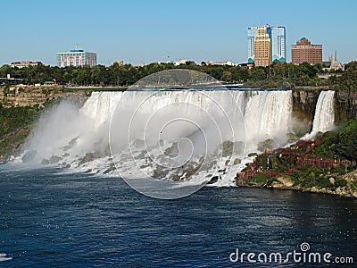 The spectacular view. Niagara Falls, Ontario, Canada. Stock Photo