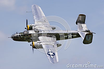 Spectacular vintage WWII plane Editorial Stock Photo