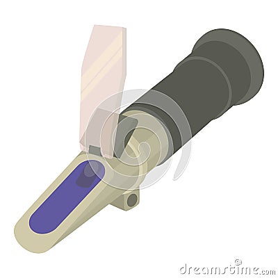 Spectrophotometer icon, cartoon style Vector Illustration