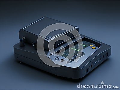 Spectrophotometer to measure the absorbance of a sample. AI Generated Stock Photo