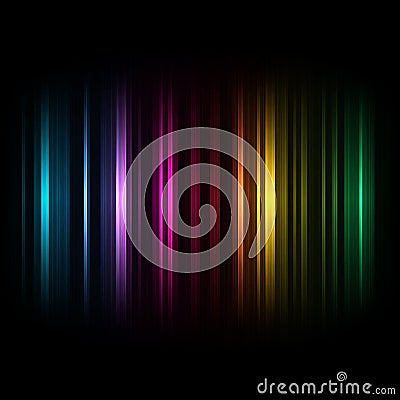 Spectrum. Abstract background Vector Illustration