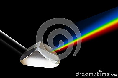 Spectrum light Stock Photo