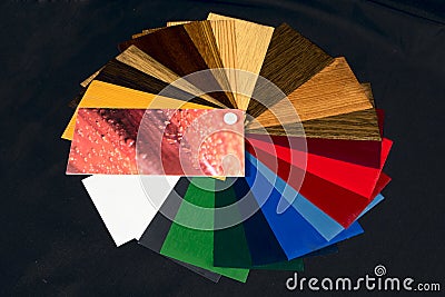 Spectrum wheel, color texture palette Stock Photo