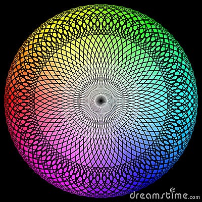 Spectrum Whirl Vector Illustration