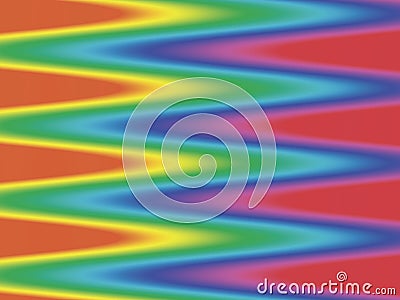 Spectrum zigzag background Stock Photo
