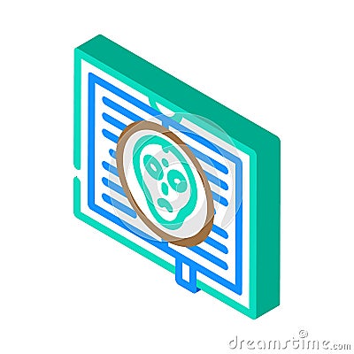 speculative fiction literature isometric icon vector illustration Vector Illustration