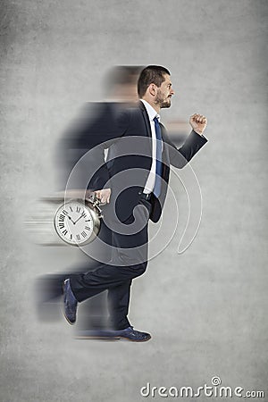 Sped, rush and stress this is life Stock Photo