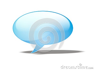 Speech Balloon Stock Photo