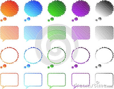 Speech Bubbles Stock Photo