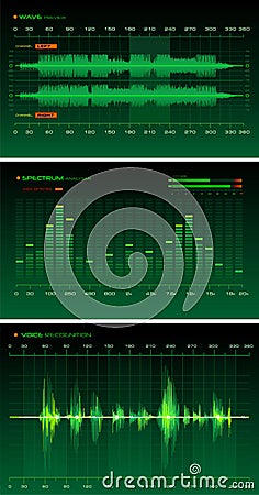 Speech Recognition Vector Illustration