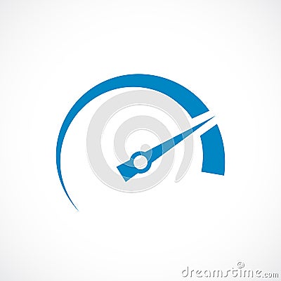 Speed arrow vector icon Vector Illustration