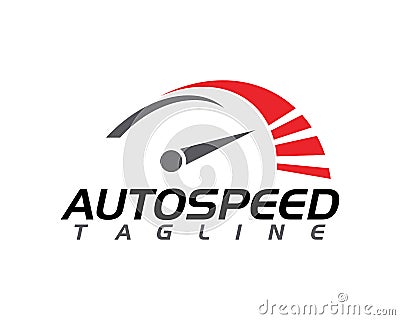 speed Auto car Logo Template Vector Illustration