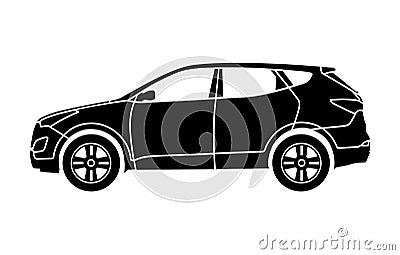 Speed Auto Logo, silhouette Template, automotive logo design Stock Photo