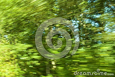 Speed Blur Stock Photo