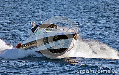 Speed Boat Stock Photo