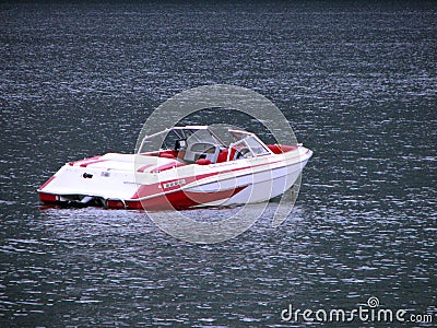 Speed boat Stock Photo