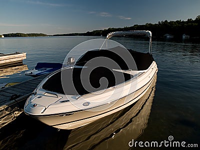 Speed Boat Stock Photo