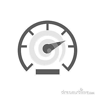 Speed icon vector Vector Illustration