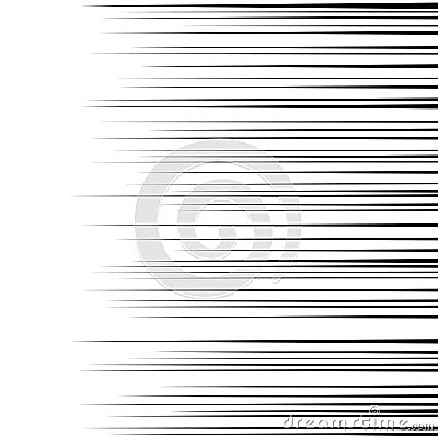 Speed lines1 Vector Illustration