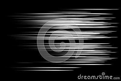 White speed lines Vector Illustration