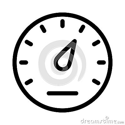 Speed meter icon Stock Photo