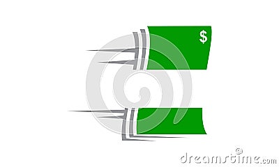 Speed Payment Technology Vector Illustration