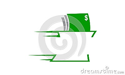 Speed Payment Technology Vector Illustration