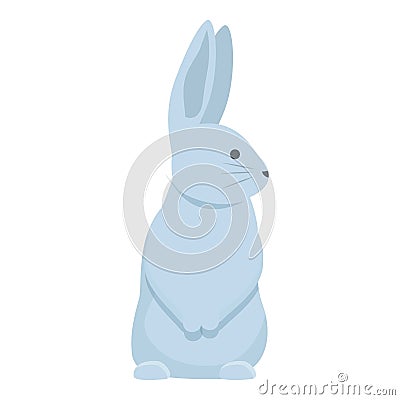 Speed rabbit icon cartoon vector. Cute animal Vector Illustration