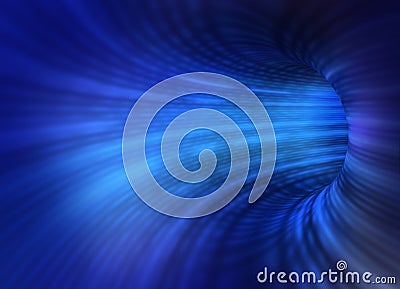 Speed tunnel background Stock Photo