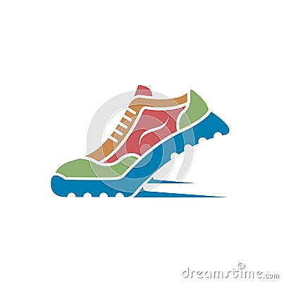 Sport shoe icon Vector Illustration