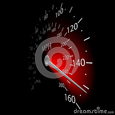 Speedometer Vector Illustration