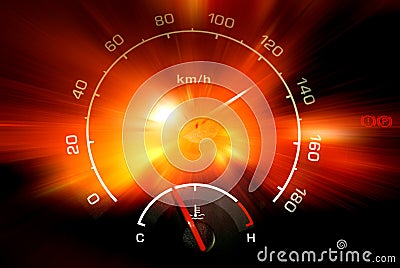 Speedometer Stock Photo