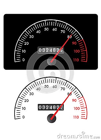 Speedometer vector Vector Illustration