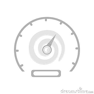 Speedometer on white background,vector ilistrecion Vector Illustration