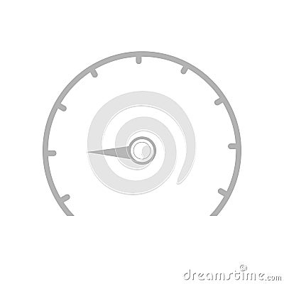 Speedometer on white background,vector ilistrecion Vector Illustration