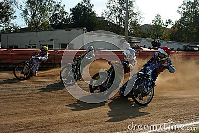 Speedway race Editorial Stock Photo